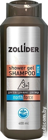 Zollider Гель для душа North Force 3 в 1 (400 мл)