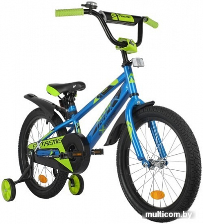 Детский велосипед Novatrack Extreme 18 2021 183EXTREME.BL21 (синий)