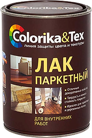 Лак Colorika & Tex Паркетный 0.8 л (глянцевый)