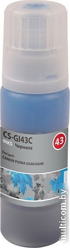 Чернила CACTUS CS-GI43C