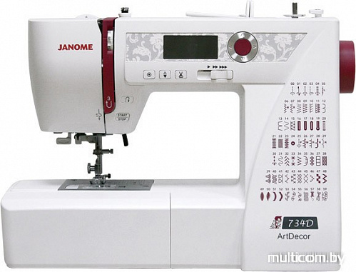 Швейная машина Janome ArtDecor 734D