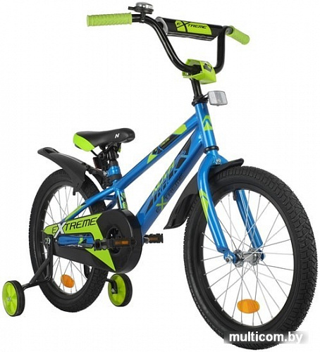 Детский велосипед Novatrack Extreme 18 2021 183EXTREME.BL21 (синий)
