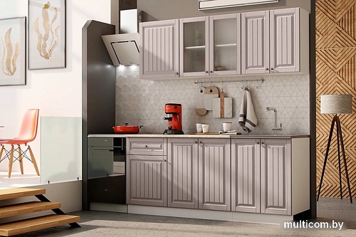 Готовая кухня МебельЭра Хозяюшка 1.8 (мускат)