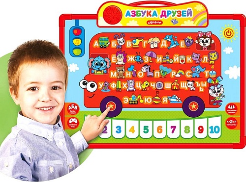 Интерактивный планшет Азбукварик Азбука друзей 4680019286778