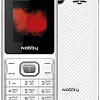 Мобильный телефон Nobby 110 (белый/серый)