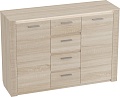 Комод Мебельград Элана 1395 (дуб сонома)