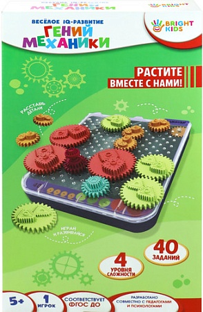 Развивающая игра Рыжий кот Головоломка Веселое IQ-развитие. Гений механики ИК-8712