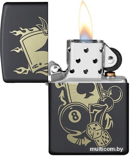 Зажигалка Zippo Gambling Design 49257-000003