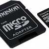 Карта памяти Kingston microSDHC (Class 10) U1 16GB + адаптер [SDCIT/16GB]