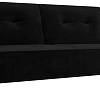 Диван Mebelico Портленд 108742 (БНП, велюр, черный)