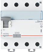 Устройство защитного отключения Legrand TX3 4P 40A 30мA 10kA 4M 403009