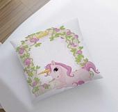 Чехол на подушку JoyArty Королевский единорог sl_11979