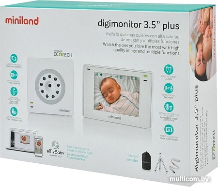 Видеоняня Miniland Digimonitor 3.5 Plus 89174