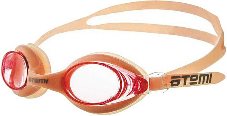 Очки для плавания Atemi N7103 (бежевый/розовый)