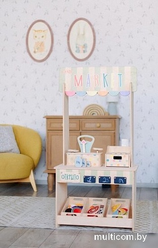 Магазин игрушечный Bizitoys Market 7550-01