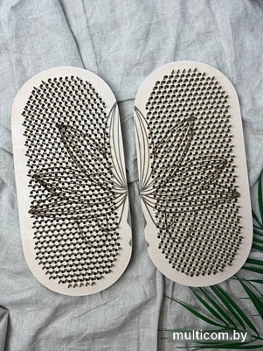 Доска садху Verbayoga KBF002 (beige, шаг гвоздей 8 мм)