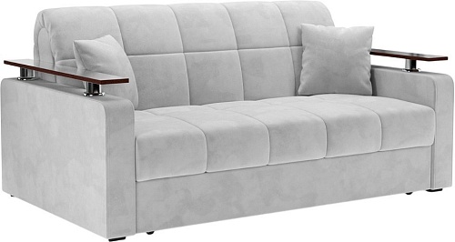 Диван Мебель-АРС Аккордеон Бакли НПБ 120x200 (Vivaldi светло-серый)