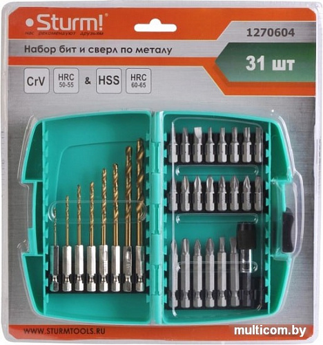 Набор оснастки Sturm 1270604 (31 предмет)