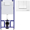 Инсталляция для унитаза Berges Wasserhaus Novum 525 040000 + S4 040044