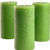Набор свечей Мелт 150 мм (3 шт, салатовый)