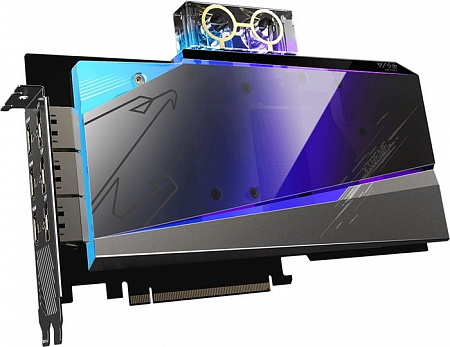 Видеокарта Gigabyte Aorus GeForce RTX 3080 Ti Master Xtreme Waterforce 12G GDDR6X