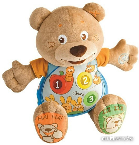 Развивающая игрушка Chicco Говорящий мишка Teddy 00060014000180