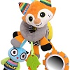 Погремушка с прорезывателем Biba Toys Лисенок и друзья WF223
