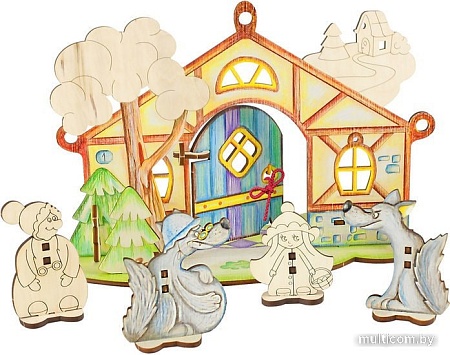 Сборная модель Woody Детский театр "Красная шапочка" 1393