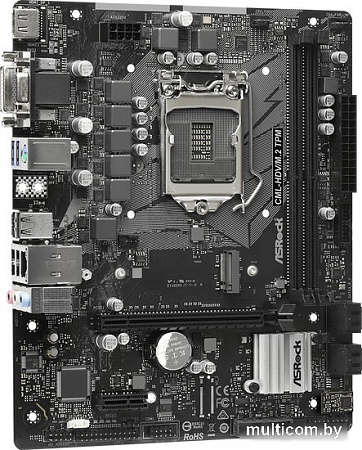 Материнская плата ASRock CML-HDV/M.2 TPM