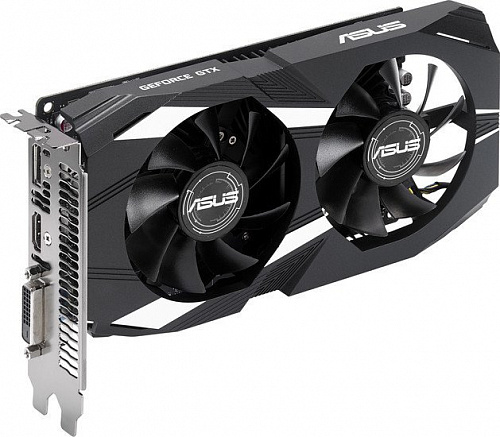 Видеокарта ASUS Dual series GeForce GTX 1050 Ti OC 4GB GDDR5