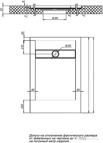Душевой поддон Aquanet Delight New 160x80 258886
