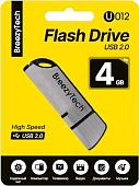 USB Flash BreezyTech U012 4GB (серебристый/черный)