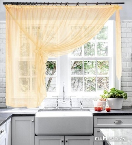 Тюль Nivasan Лейла-9 2.9x1.7 м (шампань)