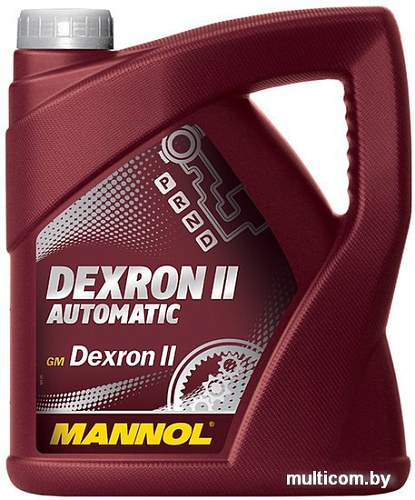 Трансмиссионное масло Mannol Dexron II Automatic 4л