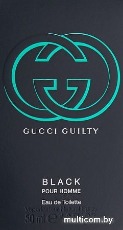 Gucci Guilty Black Pour Homme EdT (50 мл)
