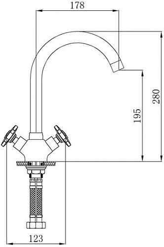 Смеситель РМС SL115-274F