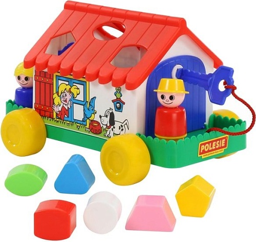 Сортер Полесье Игровой дом (в коробке)