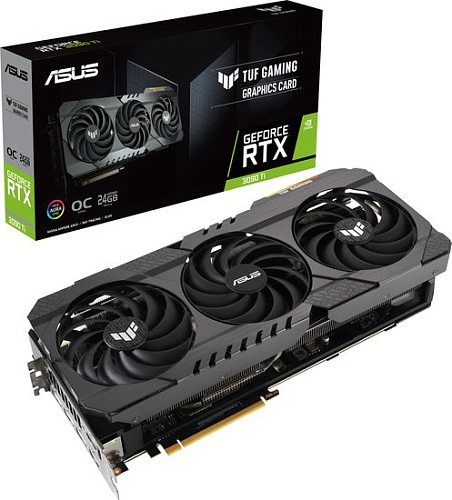 Видеокарта ASUS TUF Gaming GeForce RTX 3090 Ti OC Edition 24GB