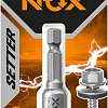 Ключ торцевой Nox 12х48 551201.21 (7 шт)
