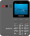 Кнопочный телефон Maxvi B231 (серый)