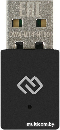 Wi-Fi/Bluetooth адаптер Digma DWA-BT4-N150