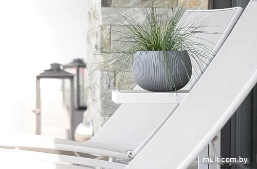 Кашпо Prosperplast Flower Pot DKB150-422U (серый)