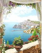 Фотообои Citydecor Терраса с защитным покрытием 200x254