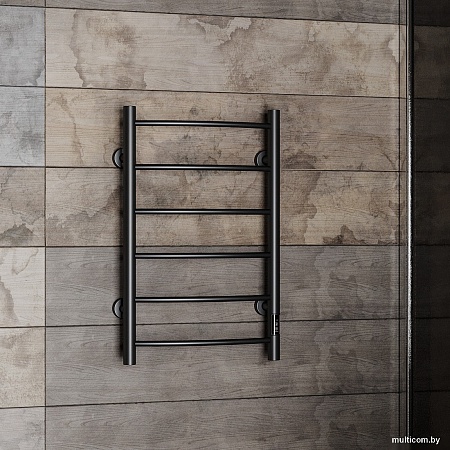 Полотенцесушитель Roxen Santi BK-109AW-6T 11030-4365B (черный)