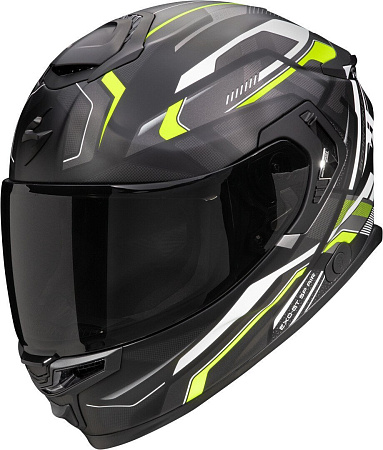 Scorpion Exo Exo-Gt Sp Air Augusta (р. M, черный матовый/серый/желтый)