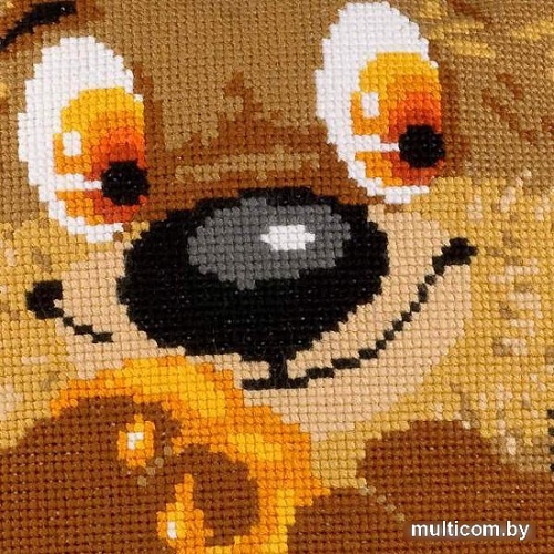 Набор для вышивания Риолис Подушка «Медвежонок» 1590