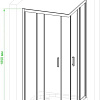 Душевой уголок Royal Bath RB90HPD-T 90x90