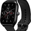 Умные часы Amazfit GTS 4 (черный, с черным ремешком из фторэластомера)