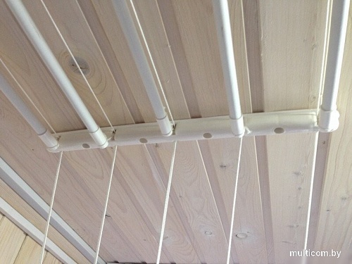 Сушилка для белья Ledeme Потолочная стальная 1.4 м (5 планок)