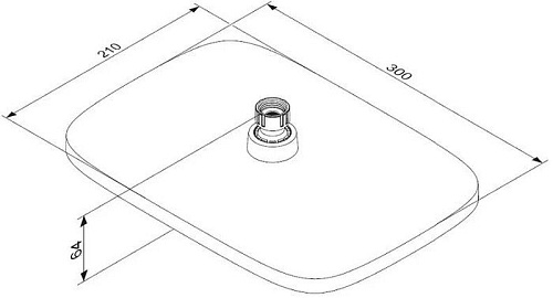 Верхний душ Damixa Gala 953050000